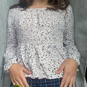 floral pastel long sleeve